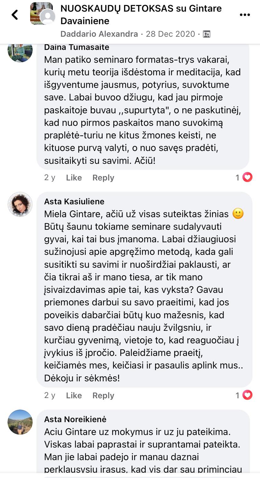 „NUOSKAUDŲ DETOKSAS. Kaip paleisti nuoskaudas visiems laikams?“ 3 dalių mokymų įrašai - Image 2